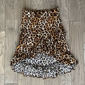 Ardene leopard skirt size M